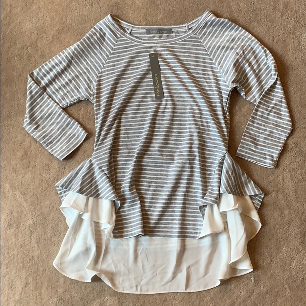 Finn and Clover striped top